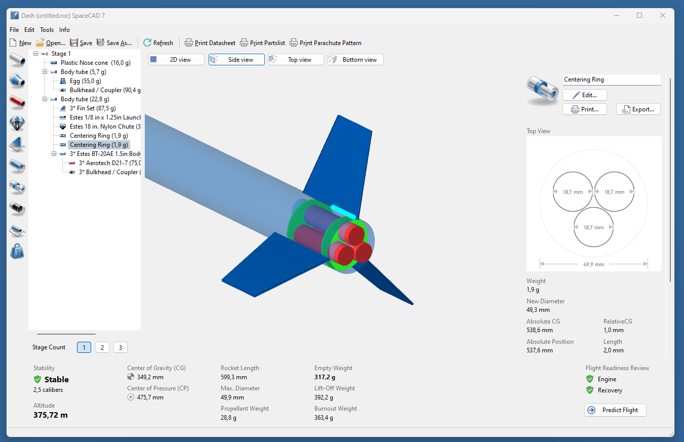 SpaceCAD 7 screenshot
